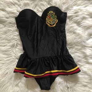 new harry potter peplum one piece swimsuit size small